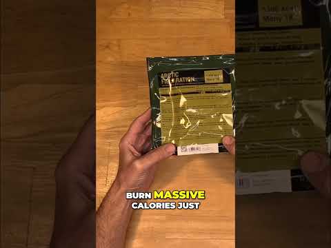 Arctic Survival Rations  Extreme Cold Food For Soldiers!