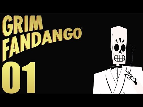 Let's Play Grim Fandango Remastered [1] -  Die Stadt der Toten