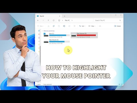 How to Highlight Your Mouse Pointer in Windows 11