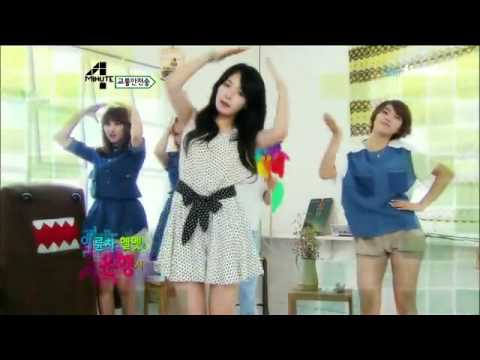 110605 | 4Minute | Traffic Safety Song