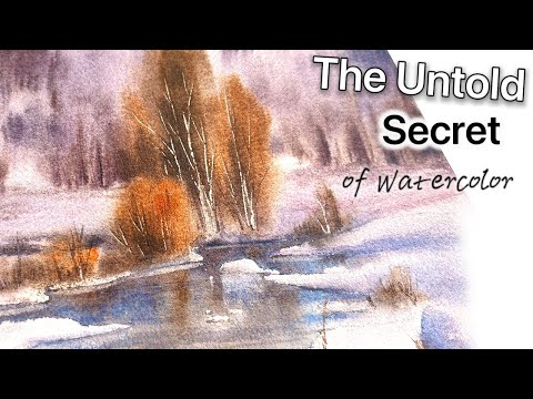 Master Water Control: The Secret to Slower Drying Watercolors - CC Available