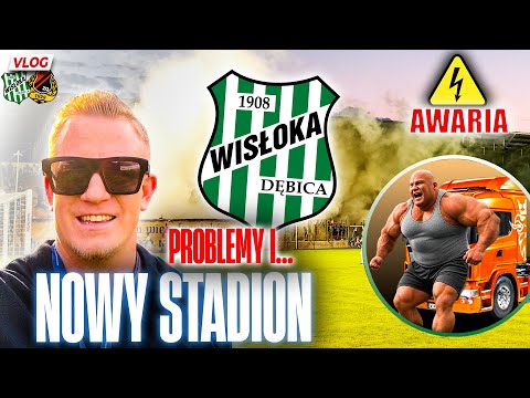 Brak PRĄDU, przeciąganie TIRA, wielkie ŚWIĘTO - Wisłoka Dębica ma NOWY STADION