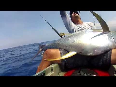 EXTREME KAYAK FISHING HAWAII 101# AHI