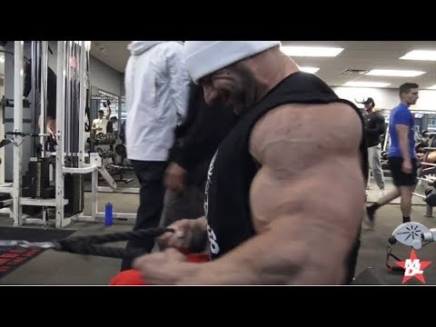 Rafael Brandao Back Training