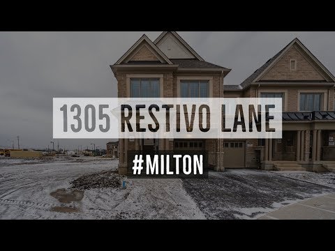 Introducing 1305 Restivo Lane, Milton, ON - Natalie Knight