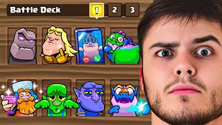 Clash Royale... But EMOTES Decide My Deck - Deck Guide by Ian77