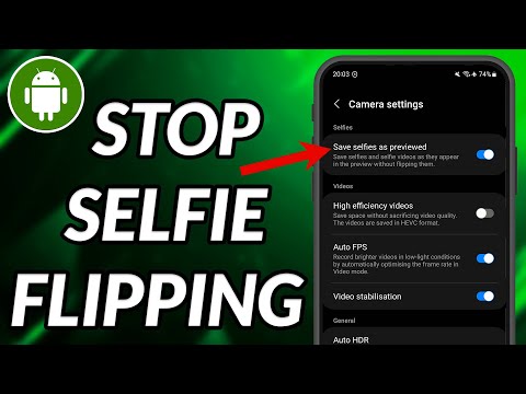 How To Turn Off Mirror Selfie Samsung