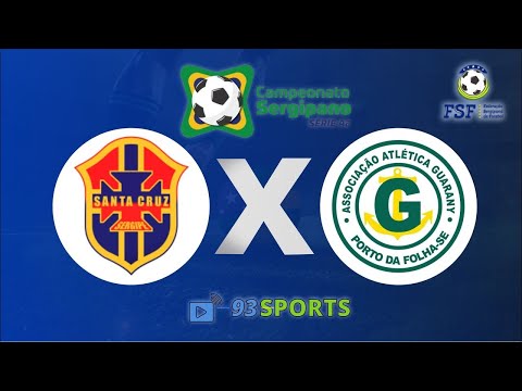 Santa Cruz X Guarany | CAMPEONATO SERGIPANO A2 2023 #aovivo #transmissãoaovivo