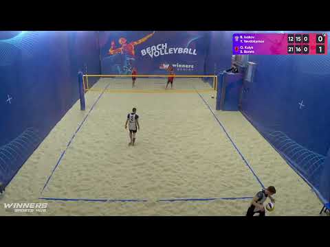 11:40 B. Isakov / Y. Yevdokymov - O. Kulyk / S. Borets 04.08.2022 | Winners Beach Volleyball