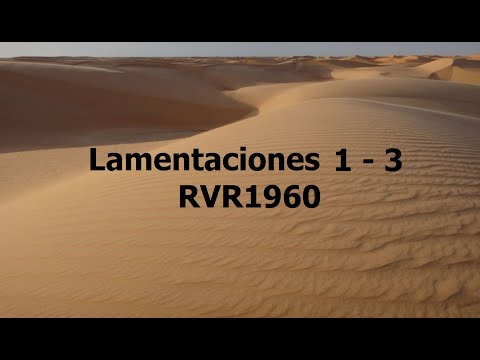 La Biblia hablada / Lamentaciones 1 - 3