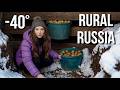 Rural Life In The COLDEST PLACE In SIBERIA Morning To Night Routine Of A Country Girl ️