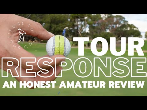 TOUR RESPONSE STRIPE an honest amateur review of taylormade's new ball