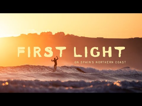 “First Light” | Sunrise Longboard Surf on the Northern Coast of Spain