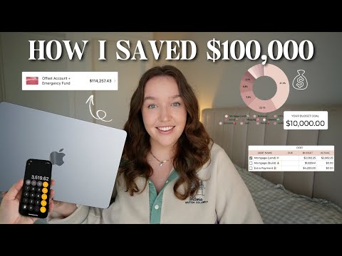 HOW I SAVED $100,000 (for a house deposit + wedding) 💰 *realistic* tips + tricks to save money