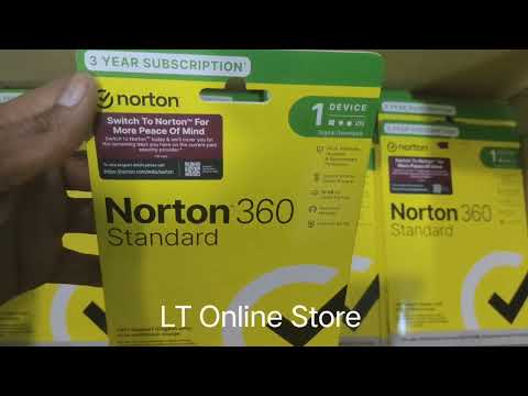 Norton 360 Standard 1 Device 1Year, Free trial & download available