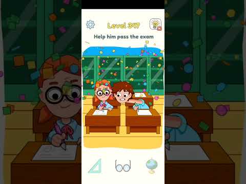 DOP 3 Level 347 - Help him pass the exam - Channel Game Mikir