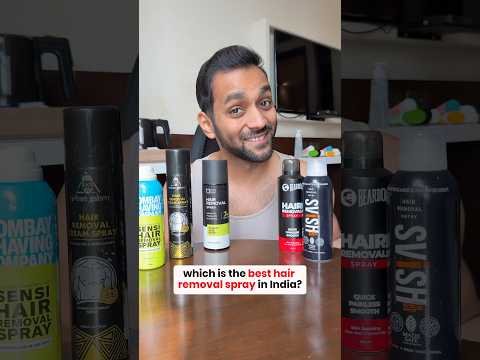 India’s best HAIR REMOVAL SPRAY 🇮🇳#hairremoval #manscaping #ashortaday #ytshorts #shortsindia
