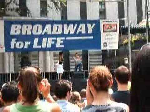 Idina Menzel and Tracie Thoms "Take Me Or Leave Me"