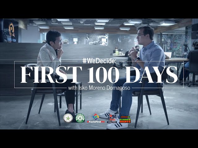 WATCH: #WeDecide – The first 100 days with Isko Moreno