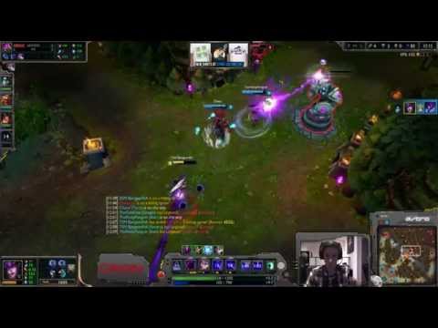 Bjergsen Syndra vs Riven | Challenger ranked solo queue mid