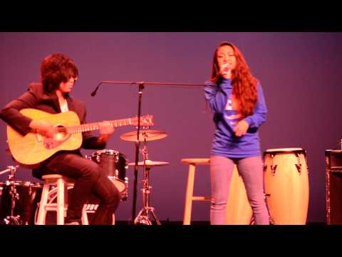 Adriana Latonio and Raphael Borromeo performing  PYT by Michael Jackson