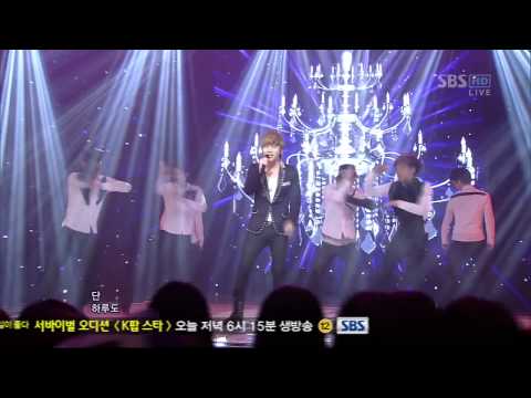 K-WILL [I need you] @SBS Inkigayo Popular song 20120318