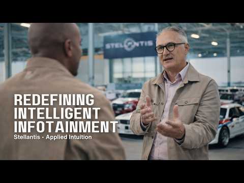 Stellantis | Redefining Intelligent Infotainment (with Applied Intuition)