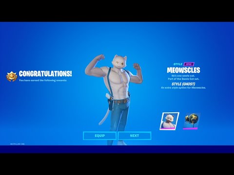 How to Unlock Ghost or Shadow for Meowscles