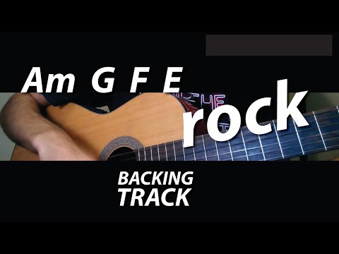 Am G F E Chords / Guitar Backing Track (The Cure - Lovesong Karaoke)