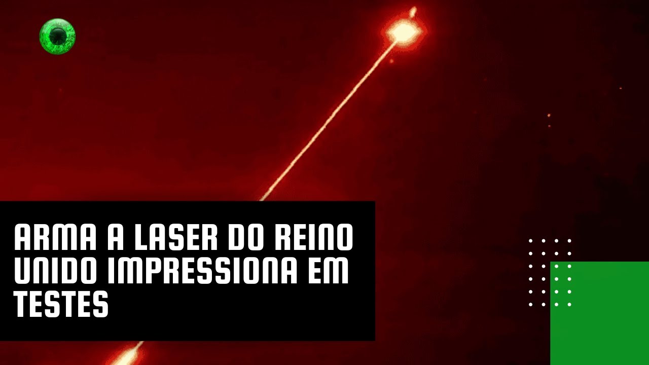 Laser militar do Reino Unido DragonFire é testado na Escócia contra drones e morteiros