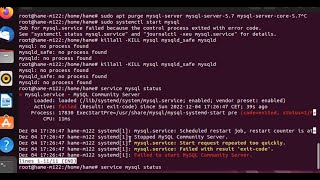 Download the video "ERROR 2002 HY000 Can't connect to local MySQL server through socket var run mysqld | Ubuntu 22.04"