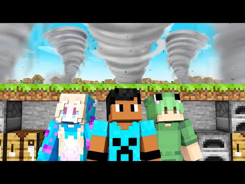 Construa para SOBREVIVER aos DESASTRES NATURAIS no Minecraft