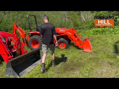Kioti CK2610 vs  Kubota L2501 HST Tractor Comparison Walkthru