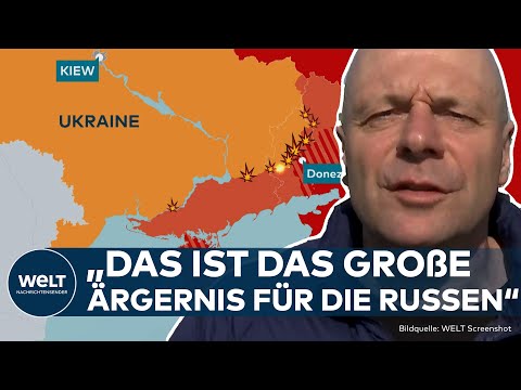 PUTINS KRIEG: Erbitterte Kämpfe um Donezk – Russen versuchen Ukrainer nach Westen weiter abzudrängen