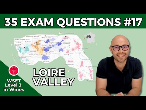 Loire Valley: 35 Exam Questions WSET Level 3 in Wines I Video #17