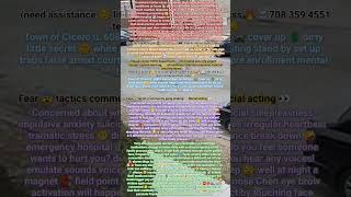 public notice need assistance ☺️ daily harassment case life in danger eminent illiniss to come 🫴🏡😴⚡🫨