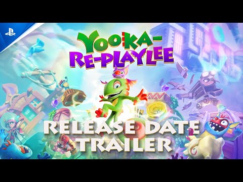 Yooka-Replaylee - Release Date Announcement Trailer | PS5 Games