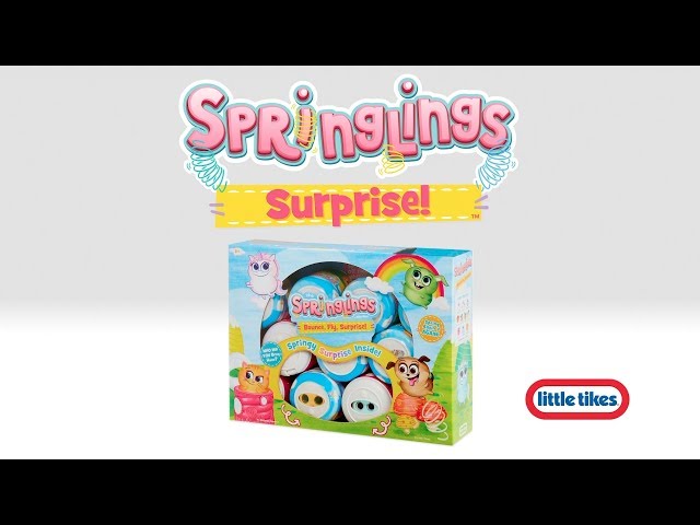 Мягкая Игрушка-Сюрприз Springlings - Забавные Зверята