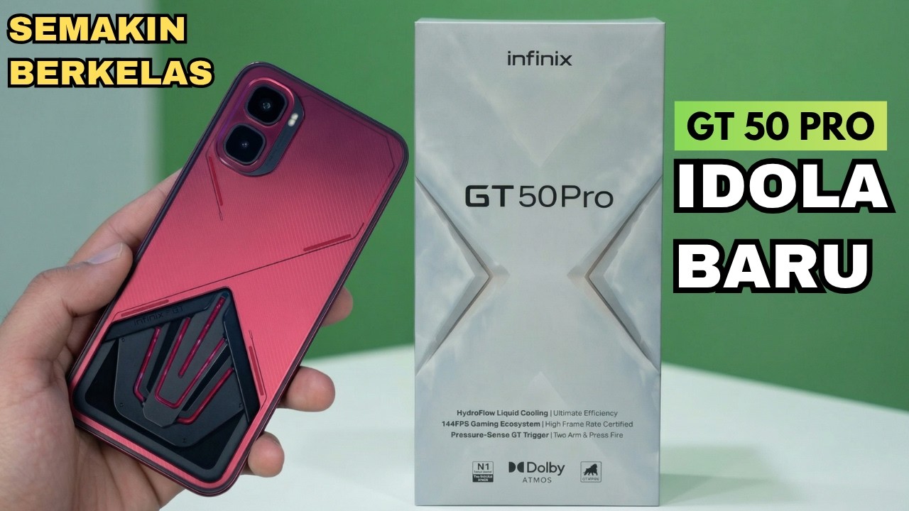 GILA SIH INI KEREN PARAH‼️INFINIX GT 50 PRO SPEKNYA MAKIN DILUAR NALAR, SIAP BIKIN HEBOH?