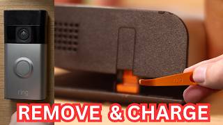 How to Remove & Charge Ring Doorbell