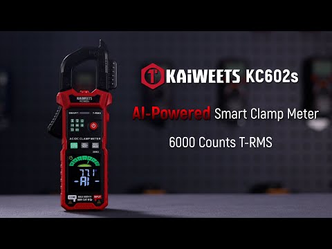 KAIWEETS KC602 Clamp Meter (2025 Version) – What’s New in the Updated One?