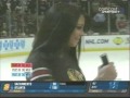 Latina Chick Delights Blackhawk Fans With Smooth ...