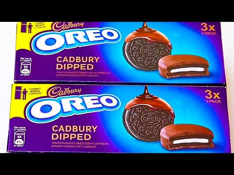 Cadbury oreo dipped chocolate cookie 3 pack