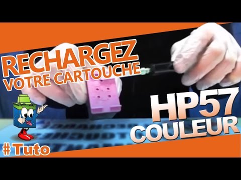 comment remplir une cartouche d'encre hp 337