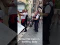Sicilian Folk Music In Taormina Sicily Oct 24