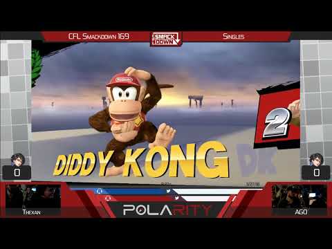 CFL Smackdown 169 WiiU - Dyr (Diddy Kong) vs Kiki (Diddy Kong) - Grand Finals