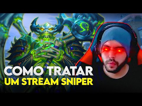 É assim que se trata um STREAM SNIPER CARENTE! THANATOS JUNGLER - ⚡ Smite BR Conquista