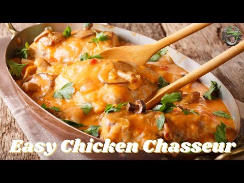 Easy Chicken Chasseur Recipe/ How to Make Chicken Chasseur under 500 calories
