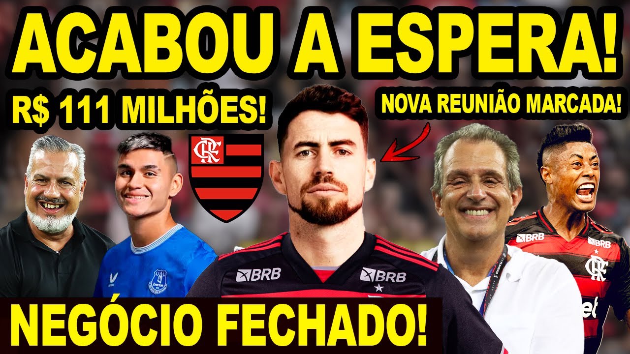 ACABOU A ESPERA! NEGÓCIO FECHADO! 111 MILHÕES NO COFRE DO FLAMENGO! BOLETIM MÉDICO DO MENGÃO! E+