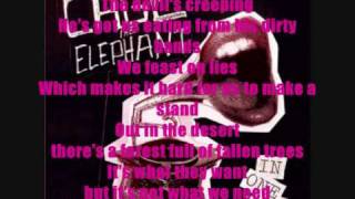 Cage The Elephant - Drones In The Valley with Lyrics